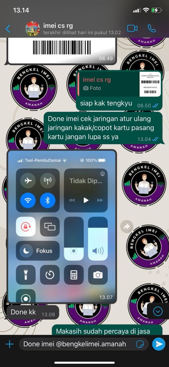 reazter's tweet photo. JASA UNBLOCK DAN UNLOCK SIM, BUAT JARINGAN IMEI BERMASALAH ATASI DISINI

 MULAI DARI HARGA 
🔸3BULAN ( 200.000 )
🔸TRI ONLY ( 150.000 )
🔸BEACUKAI ( INBOX )

DONE HITUNGAN JAM,AMAN DAN MUDAH, BERGARANSI ALL OPERATOR, AND TRUSTED https://t.co/2QEGHRaVPs