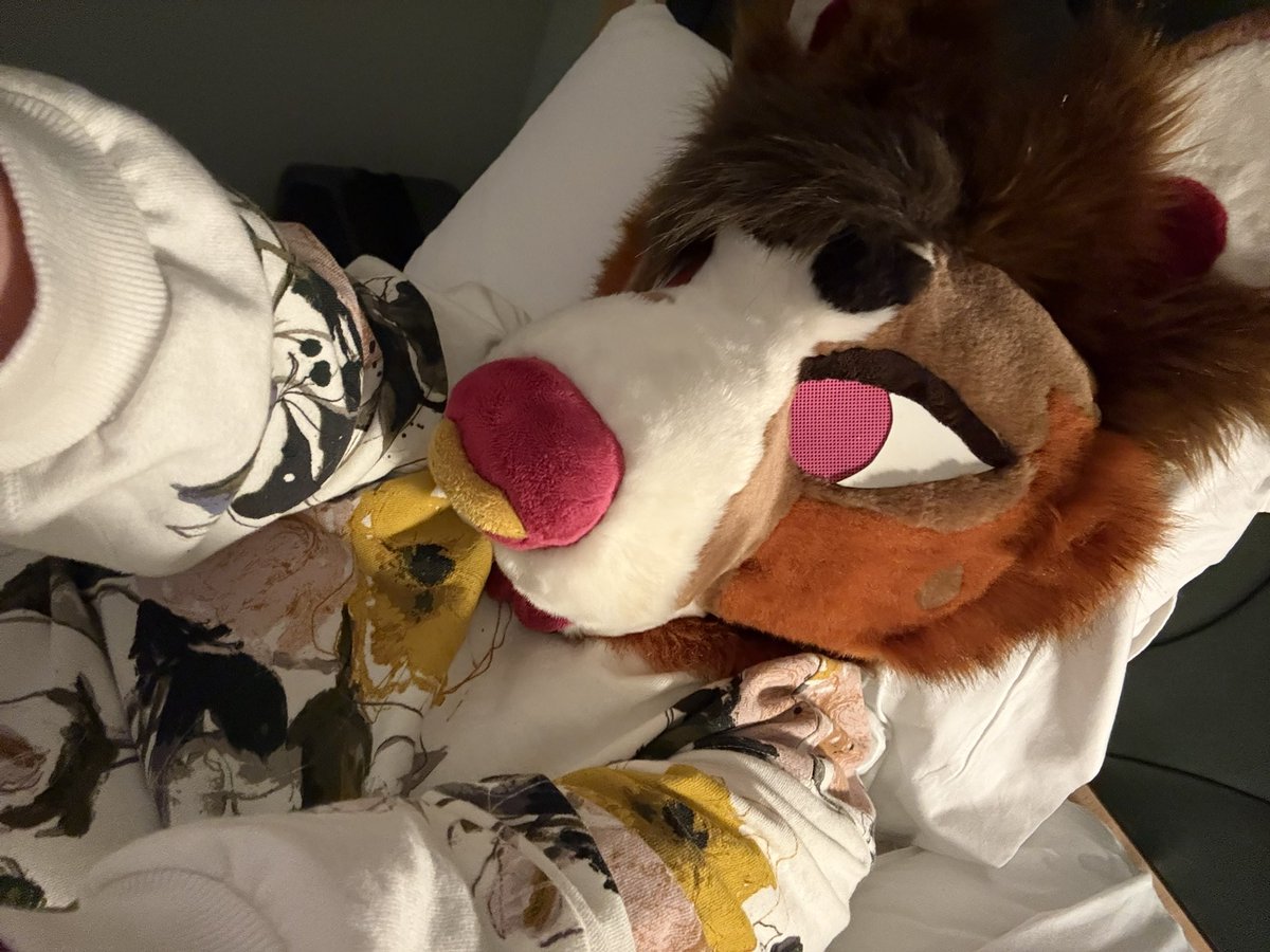 doomngIoom_'s tweet photo. Camped out in my #megaplex Hotel 💕 
Wouldn’t hate if someone came to visit! 

#fursuit #furry #furryconvention #furryart #fursuiter #fursona #furrysketch https://t.co/TbcfOV22Fr