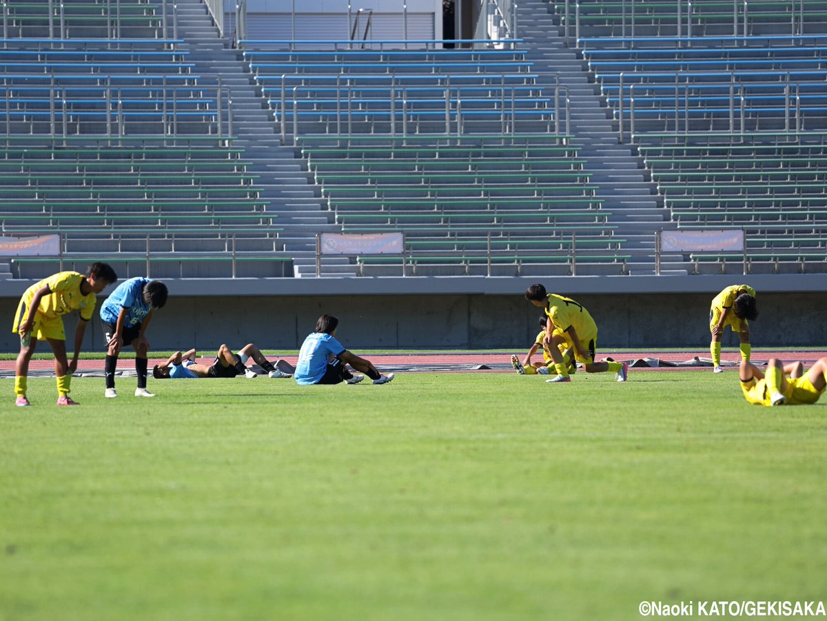 gekisaka's tweet photo. 川崎F U-15生田、横浜FM Jrユースが待つクラセン決勝進出!! 横河武蔵野FC U-15の猛攻凌いで完封勝利

https://t.co/DqicnZwN5w

#中学サッカー #クラブユース #日本クラブユース選手権 #ゲキサカ https://t.co/GVieAKU0p5