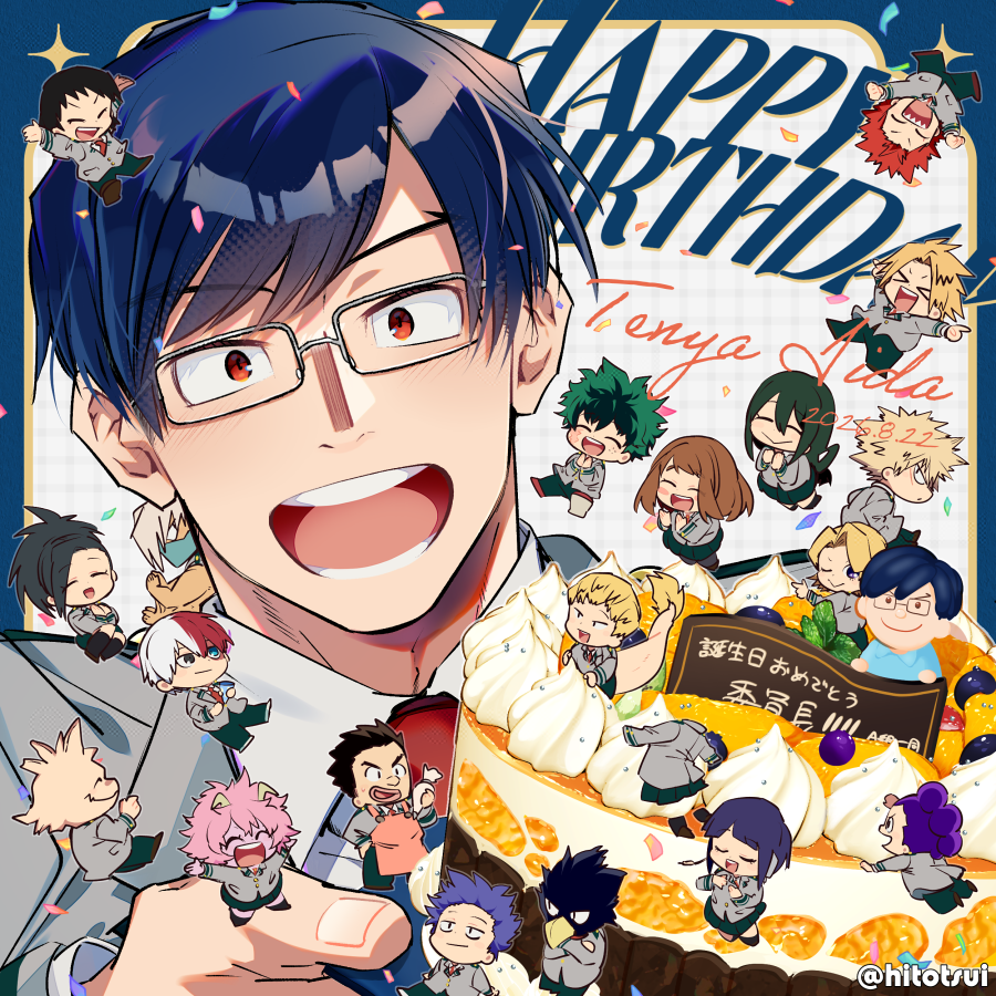 hitotsui's tweet photo. 飯田くん誕生日おめでとうーーーー！！！！！！🥳🎉🎂
ずっとずっと大好きな最高のヒーロー！！！！！
#飯田天哉誕生祭2026
#飯田天哉生誕祭2026 https://t.co/6KdQW0klB9