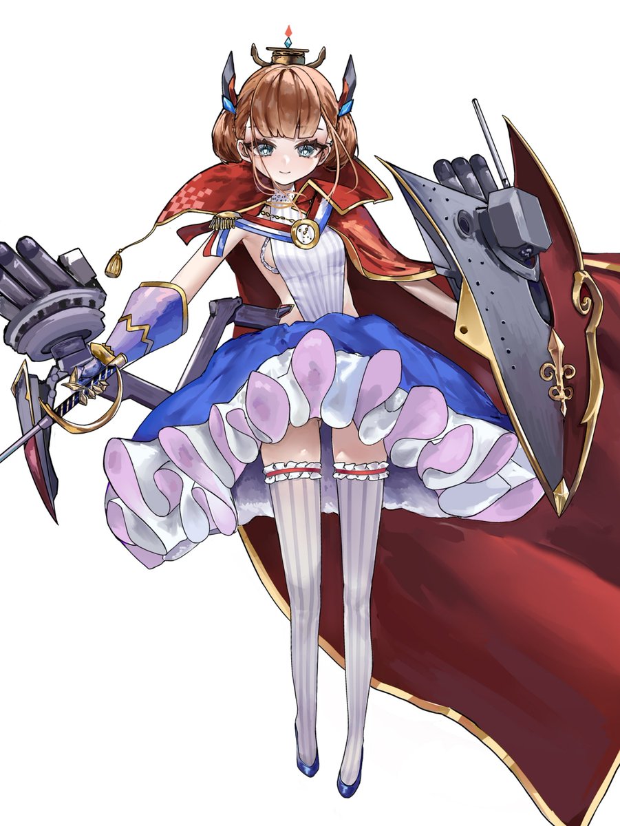 Jkerql1's tweet photo. I redrew the painting I was most satisfied with five years ago.🥺✨✨✨
#アズールレーン #AzurLane https://t.co/RczWU75w9M