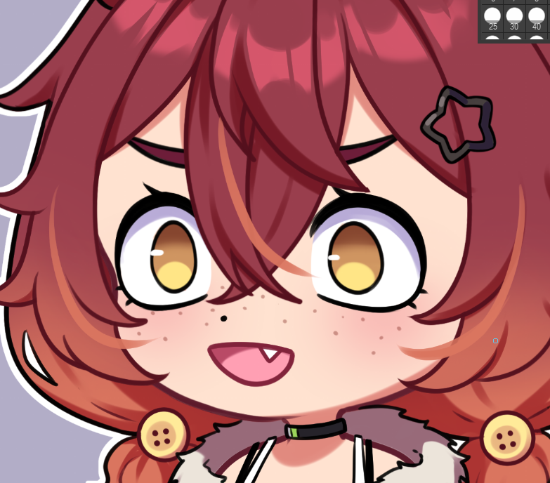 _kumaten's tweet photo. She's mildly annoyed #wip https://t.co/75SRvP6dfW
