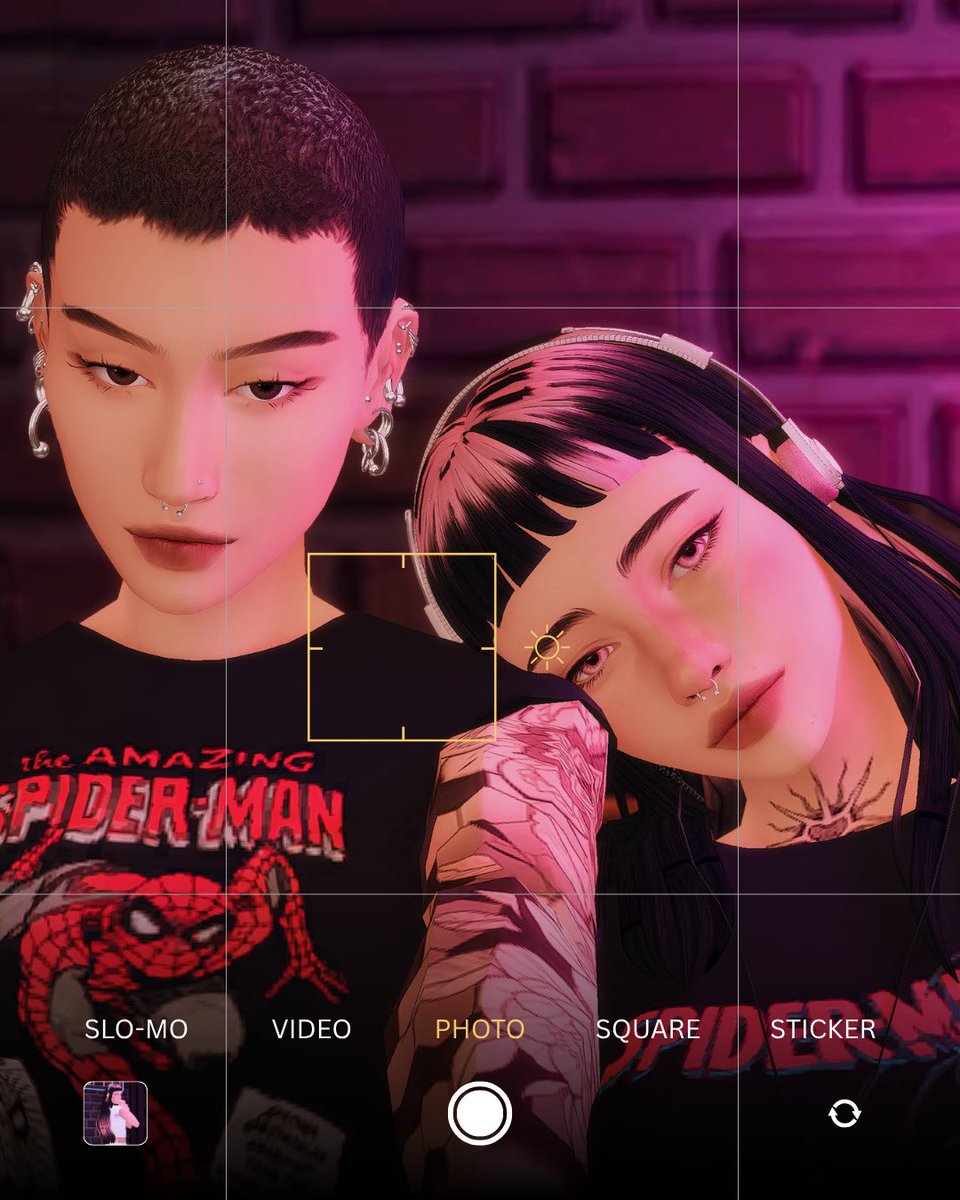 mosaicsimmer's tweet photo. forgot to include sneak peek pics from miko, darling, and kibo modeling for me🤭#sims4 https://t.co/p88Eb195J2