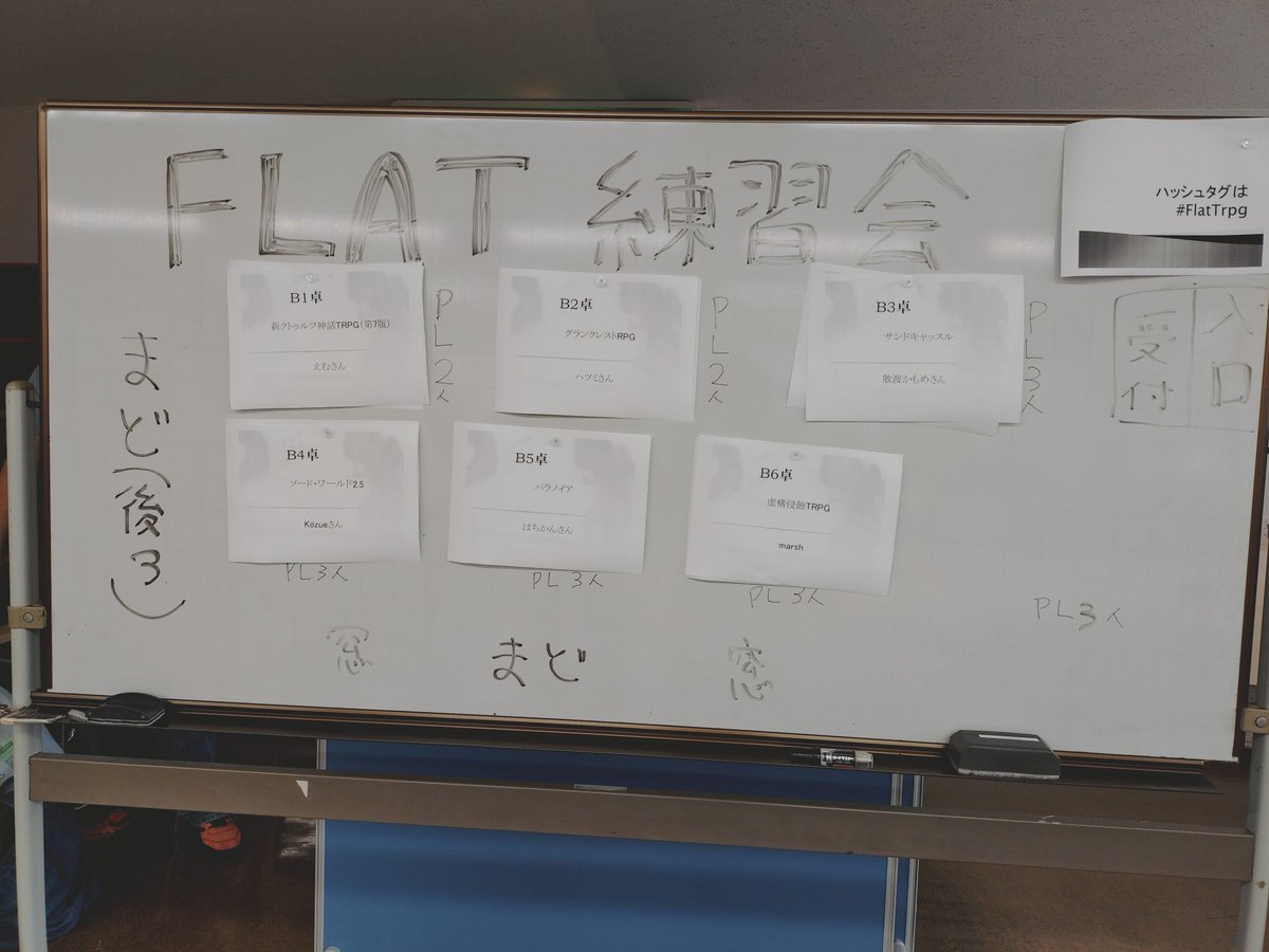 823_htm's tweet photo. 卓感想はあとで。第二部はこちらー。
#FlatTrpg https://t.co/Ylae4gYNLM