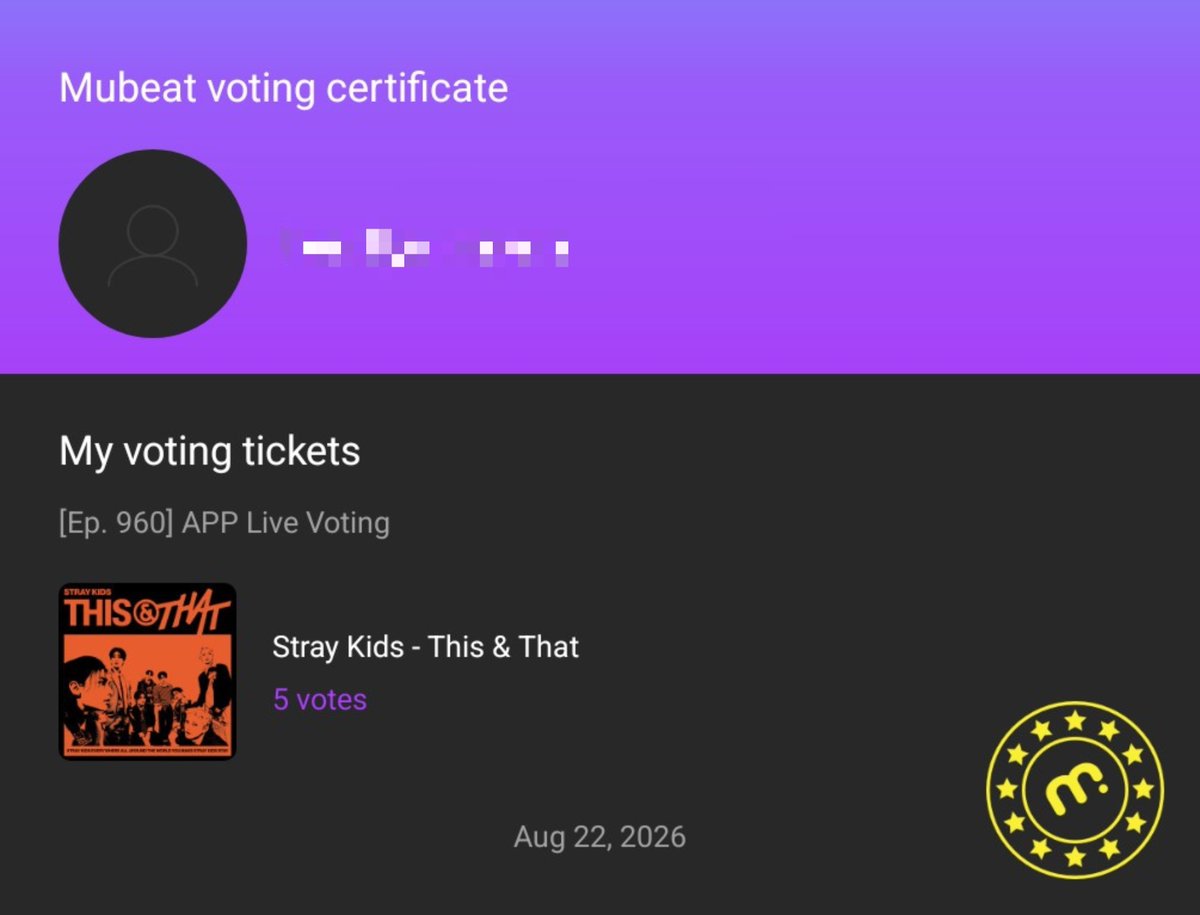 augustay0801's tweet photo. live voting is now ongoing!!!
let's go STAYs!!!! https://t.co/9FTVR2MbXf