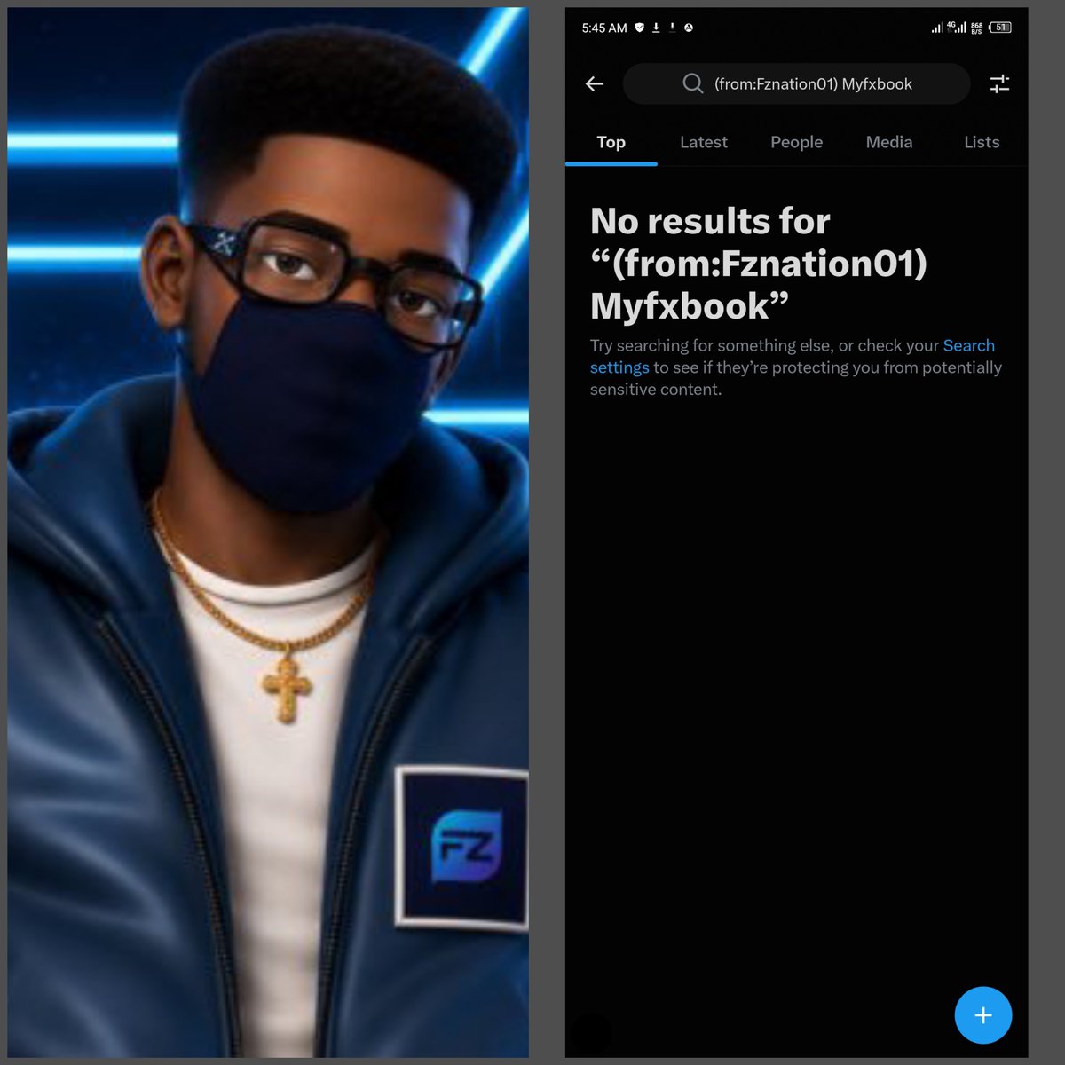 chef_KBee's tweet photo. I used a part of my spare time to go through the profiles of some of the big traders with large following on X searching for the word "Myfxbook", expecting to see a post showing an account growth which can stand as a Track record for these people.

@thissdax ✅ Verified from Day 0. He has a Myfxbook track record.

@midrizzy1 ❌ With all her alleged fraudulent charges she still doesn't have a track record. She only comes online to post profits. I haven't seen her take a loss before.

@Techriztm ❌ I have always rated that guy, though he has no track record but he has always seemed legitimately. 

@Fznation01 ❌ He's another legitimate trader without a Myfxbook Track record.

@Kelvintalent_ ❌ Has no Myfxbook Track record, very profitable and legitimate.