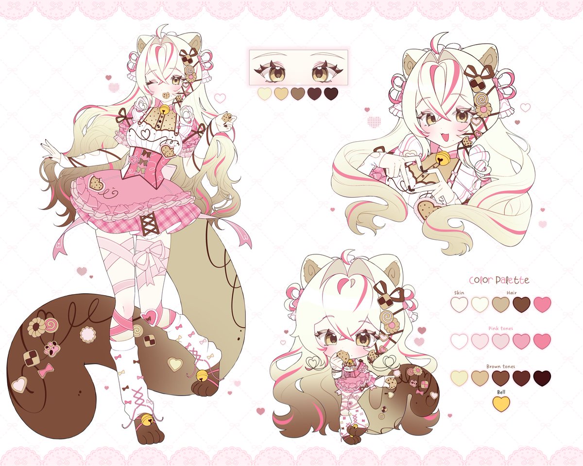 shortbreadsable's tweet photo. hi there, my name is sable! it’s so nice to meet you! 

i’m a shortbread sable themed vtuber, fresh out of the bakery and made with love~! ₊˚⊹ᰔ

⏔⏔⏔ ꒰ ᧔ෆ᧓ ꒱ ⏔⏔⏔ 
 
fan name : sweethearts
oshi marks : 🐾💌🍪

art ✎ᝰ. : #sablescribbles
clips ⌞ + ⌝ : #cookieclips https://t.co/cDFYccBEVp