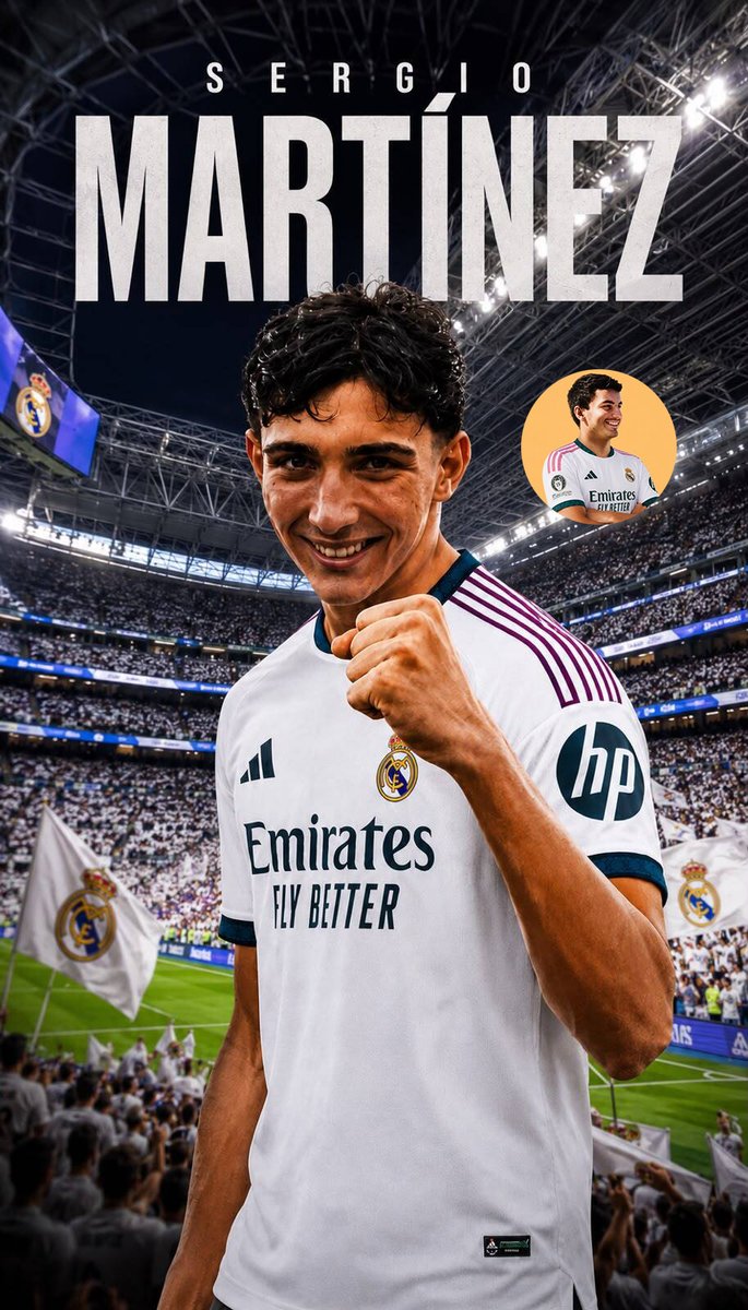 SrNaninho's tweet photo. 🚨💣 #AS 🇪🇸

Sergio Martínez, el centrocampista del Racing de Santander, ha tomado la decisión de fichar por el Real Madrid. 

⏳ Todo se resolverá en las próximas horas. 

👀 Barcelona, Villarreal y Atlético de Madrid intentaron ficharle, pero el jugador quiere ir al Madrid.

💵 Una vez más, el club blanco tendrá un gesto con el Santander y pagará un poco más de los 3 millones de euros de su cláusula de rescisión. 

👉 Se incorporará al Real Madrid Castilla, con posibilidad de hacer entrenamientos con el primer equipo.

ℹ️ (@jfelixdiaz y David Alonso)
