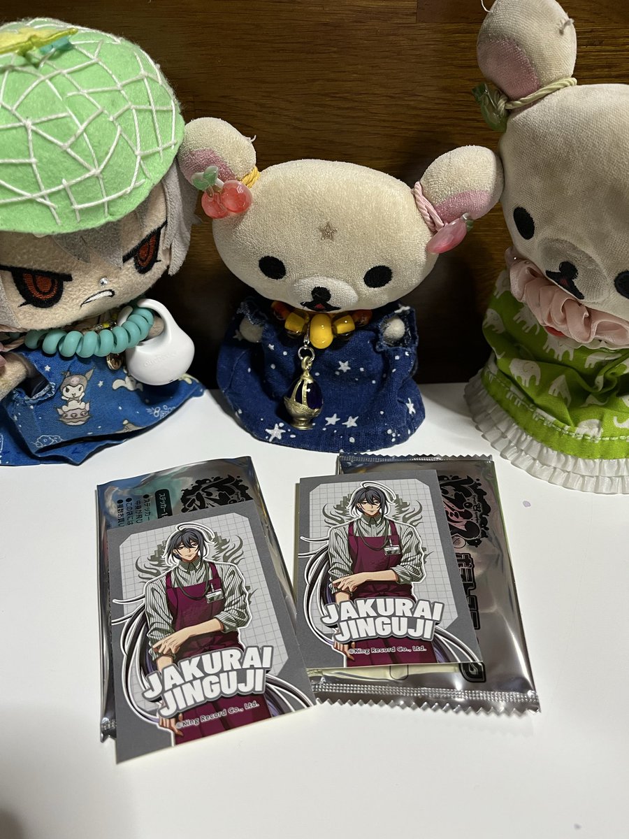 peperappe's tweet photo. ぺー(^-^)/

なにがでるかな？
なにがでるかな？

Wセンセ〜💉
いらっしゃいまし〜

一二三さん🥂と零さん0️⃣
いらっしゃいまし〜

推しどころかディビジョンすら
かすりもしないランダムの悲しみを
久々に味わったっぺ😭

ヒプマイ活動、コラボ多すぎてサボってるからなぁ😅

#ヒプマイ
#イオン https://t.co/pwbILKlMy8