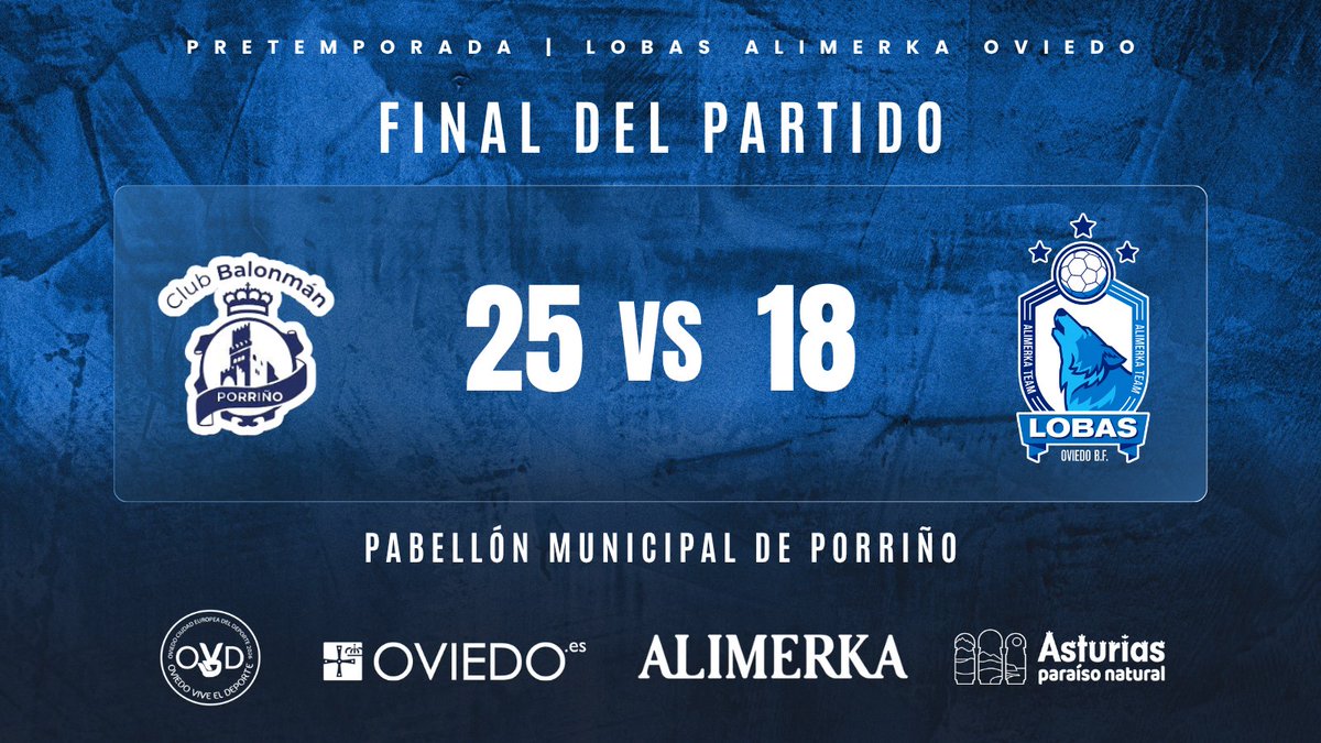 LobasOviedoBF's tweet photo. Semifinal del III Memorial Julio Gilsanz
📍Polideportivo Municipal de Porriño
⚔️Conservas Orbe Zendal Porriño
Perdemos ante el anfitrión, hoy (18:00 h.) pelearemos por el tercer puesto con el Rocasa Gran Canaria
#LobasAlimerkaOviedo #YoCreoOBF
@Oviedo2026 @culturaAST @alimerka https://t.co/0ME0ew6Pcm