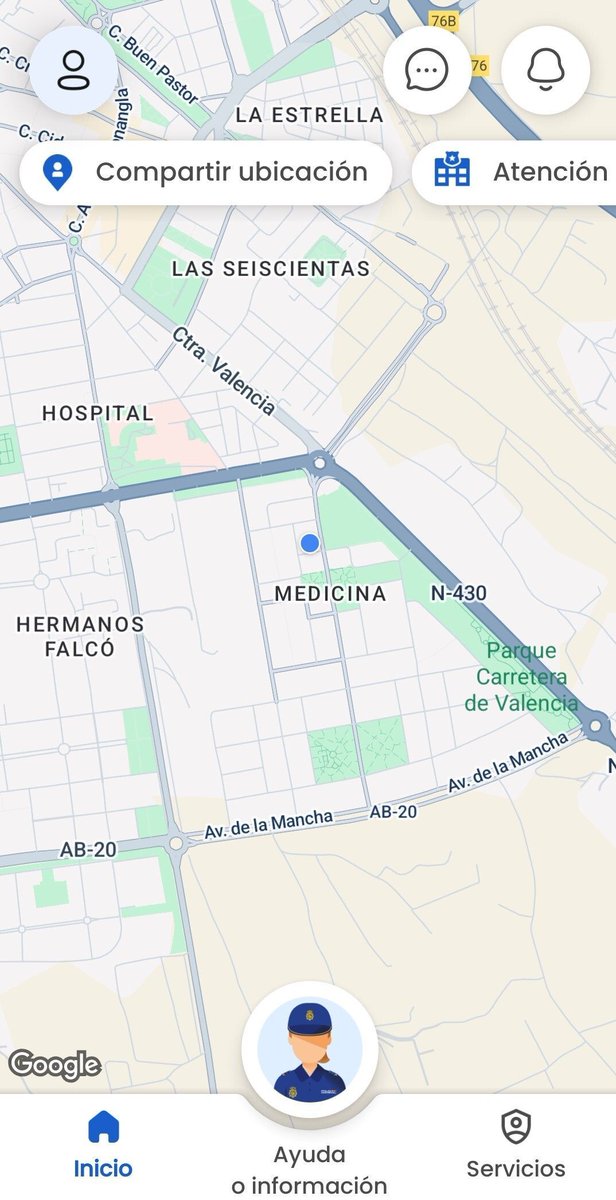 guardiacivil_ab's tweet photo. 👮 #ALERTCOPS🔐 ¡Simula una llamada en tú móvil!
✅Abre la APP
✅Pulsa botón SERVICIOS
✅Pulsa botón Llamada Simulada
La APP hará que tu ☎️ suene, aparezca el nombre en pantalla de quien hayas escrito y una locución grabada te hará preguntas haciendo que parezca una conversación https://t.co/fPHkCIAaAx