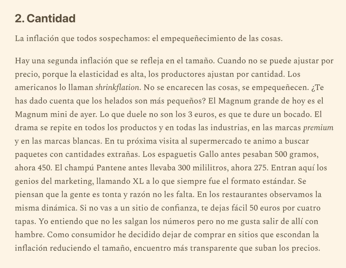joantubau's tweet photo. Todo es un poco más caro, todo es un poco más pequeño, todo es un poco peor
Kapital
22.08.26 https://t.co/t0y1bgb0VD