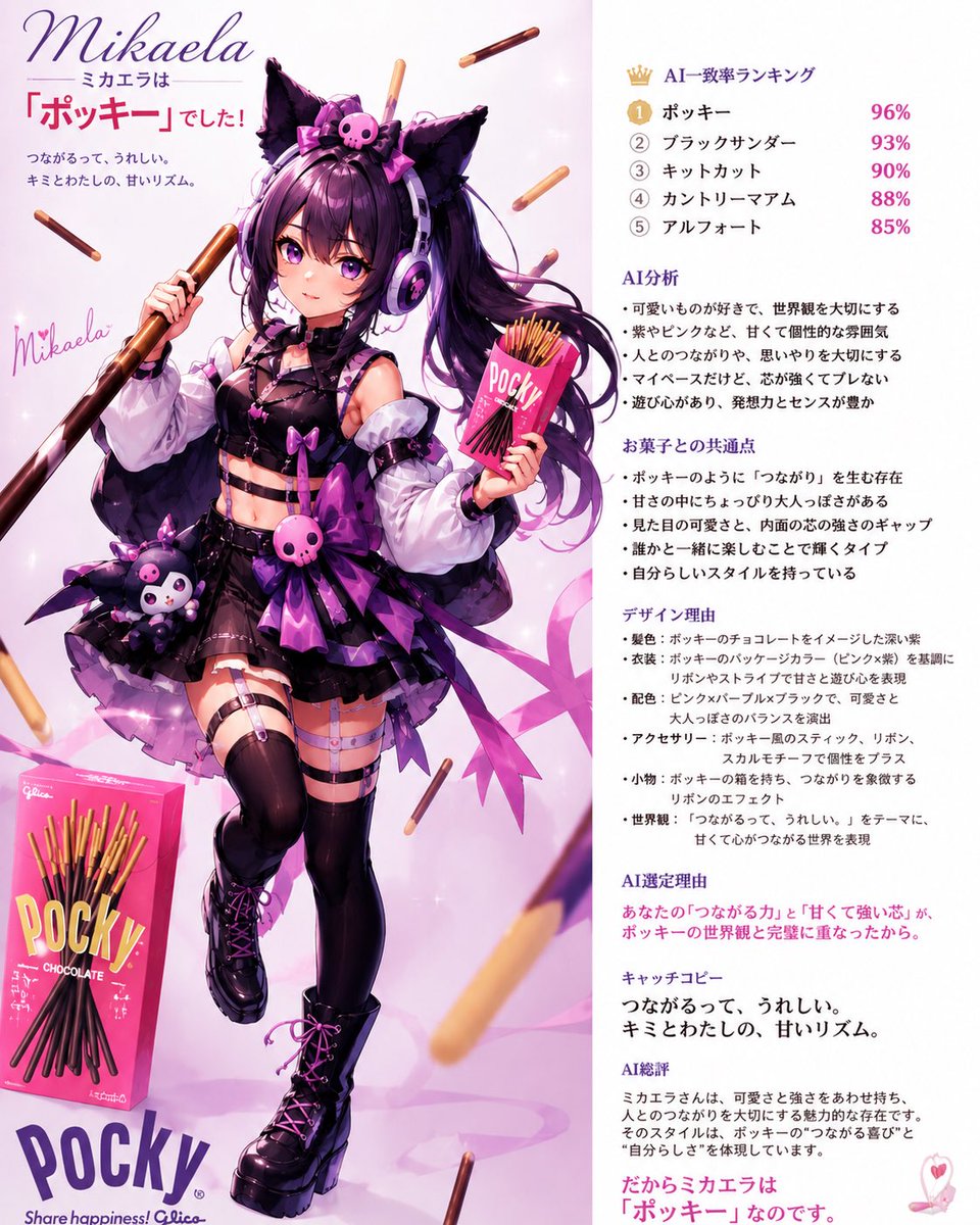 usagi_gameonly's tweet photo. @CORI1767469 今クロミちゃん衣装だから
どうなるかと思ったけど
可愛く作ってくれましたー💕 https://t.co/JuxBoNAura