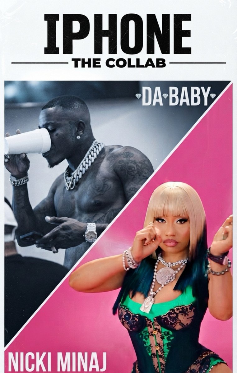 Bunnyx404's tweet photo. “IPHONE ” by DaBaby and  NICKI MINAJ is officially certified Gold  Congratulations to them! 🎉🏆 https://t.co/XbAFdk0IAE