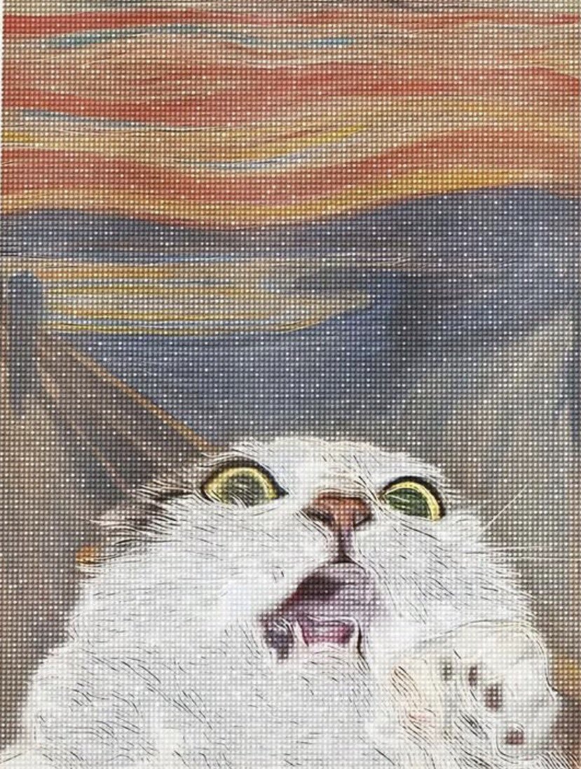 tamasatelier's tweet photo. びっくり猫と月夜猫、次どっちやるか迷ってる
Homfunさんのフォトカスタムは、42色あって、ビーズケースが空いてないので保留中🤔 https://t.co/GKf3C3Zzt7