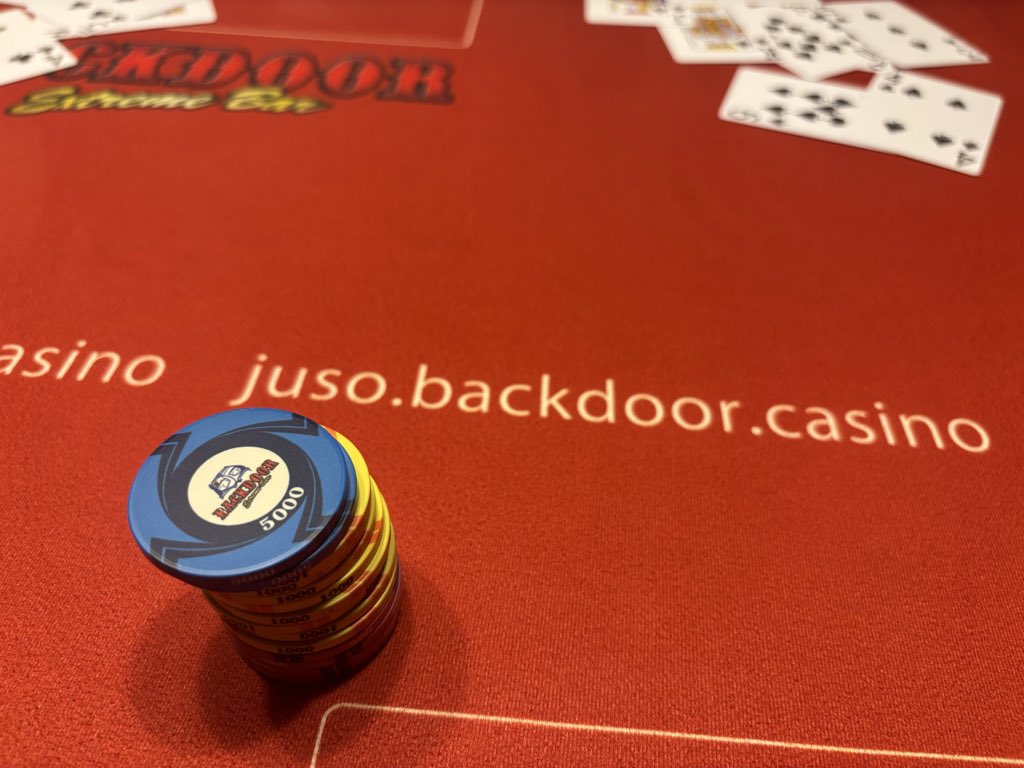 mitsu3jp_Poker's tweet photo. BACK DOOR巡り
@JUSO_BD https://t.co/zirYbzOclN