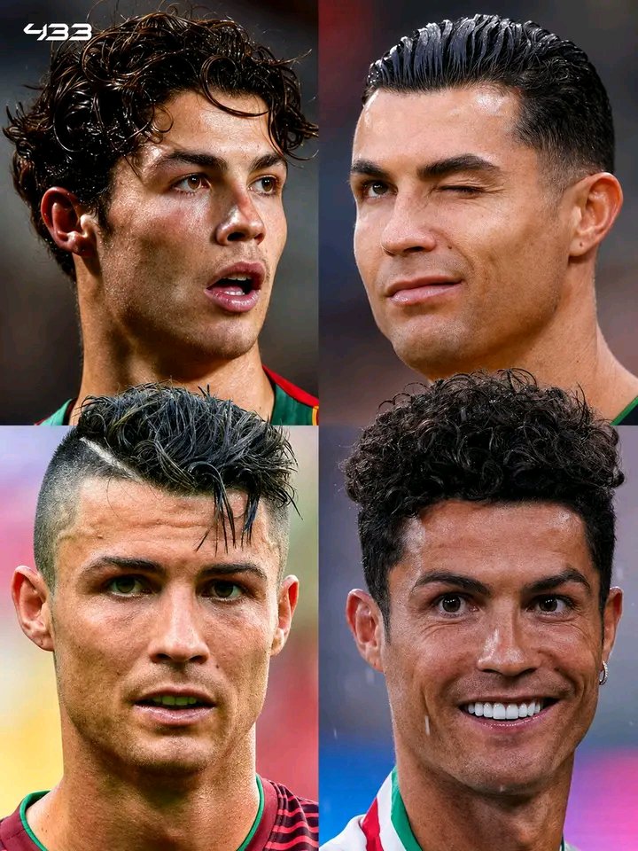 MartinScorho's tweet photo. Ronaldo can pull off 𝐀𝐍𝐘 hairstyle 😮‍💨✂️

Which Ronaldo haircut was the most iconic? 👀 https://t.co/QcJqxV13XZ