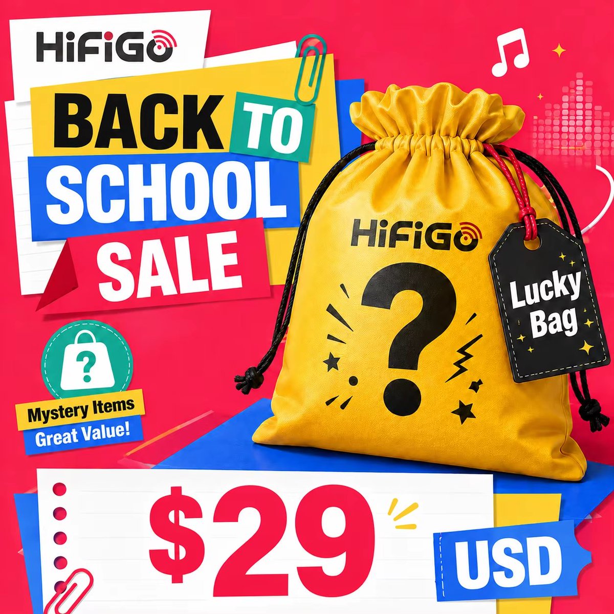 unitea_cha's tweet photo. HiFiGo福袋 | 第2弾👍
ラインナップは画像をご参照のこと！

➡️ 3,300円（$ 20.78）
🔗 https://t.co/9fhUeh0H8w
公式クーポン：IFPWJBOB / IFPCD4D4 / YNT480 / AFS3 / JPNS03
コイン割：18%

たぶん使えるのは今のところ「IFPWJBOB」ぐらいかな？
セール向けのクーポンも、じきに対��となりそうな予感
一応併記しておきました

※クーポンの適用可否は最新情報をご確認ください