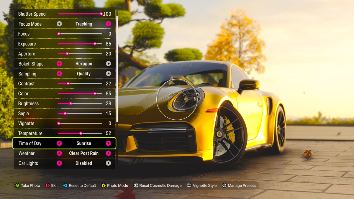 Brokenvegetable's tweet photo. 🚧🛠️📐📸TIPS AND TRICKS📸📐🛠️🚧

If you play and shoot photos in #ForzaHorizon6 and you are looking to get better or try something new. 

Here is my general #PhotoMode setup. These are the basic starting points where all my shots are based off of. 

This basic starting point should allow you to instantly create shots anywhere on the normal map, outside of preset EventLabs that use more lighting. 

#Photography #VideoGames #VirtualPhotography #BVP #CameraSettings