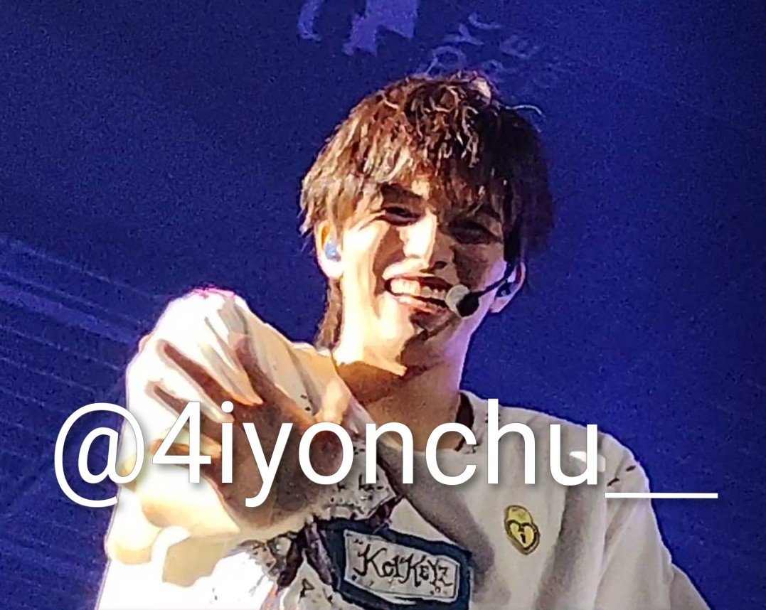 4iyonchu__'s tweet photo. 後藤結の💯点満点の笑顔をどうぞ
上手く写ってないけど投げキスもしてくれた😭😭💋
 #KO1KEYZ_1ST_FAN_MEETING
 #後藤結  #トロッコ https://t.co/0G4TS3GgUY