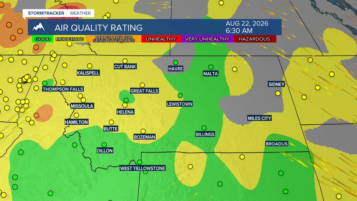 KBZK's tweet photo. Here is the current air quality report https://t.co/imZCE5iG2I