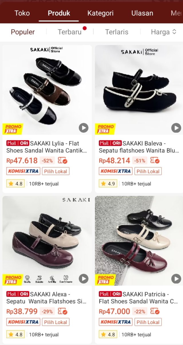 Oceanofinds's tweet photo. IN THIS ECONOMY 
NEMU LAGI FLATSHOES &amp; SANDAL DARI BRAND LOKAL 

NANGIS BNGTT HARGA MULAI 20RIBUAN AJA DI TOKO SAKAKI😭
UDH GITUU CAKEP CAKEP BNGTTT SEMUA KOLEKSI FLATSHOES &amp; SANDALNYA. RUGI BNGTT KLO ADA YG BLM TAU TOKO INI SIH 😭 https://t.co/Im1pARVh3G