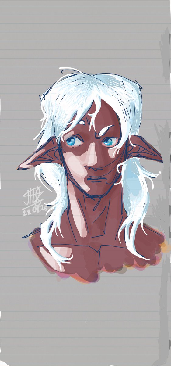 Tynecb's tweet photo. I tried to draw proper drawing in Bamboo Paper and honestly one of the worst drawing apps out there, yet i usually do better than in ibis -_-
#art #noAI https://t.co/4gJQLWKHyE