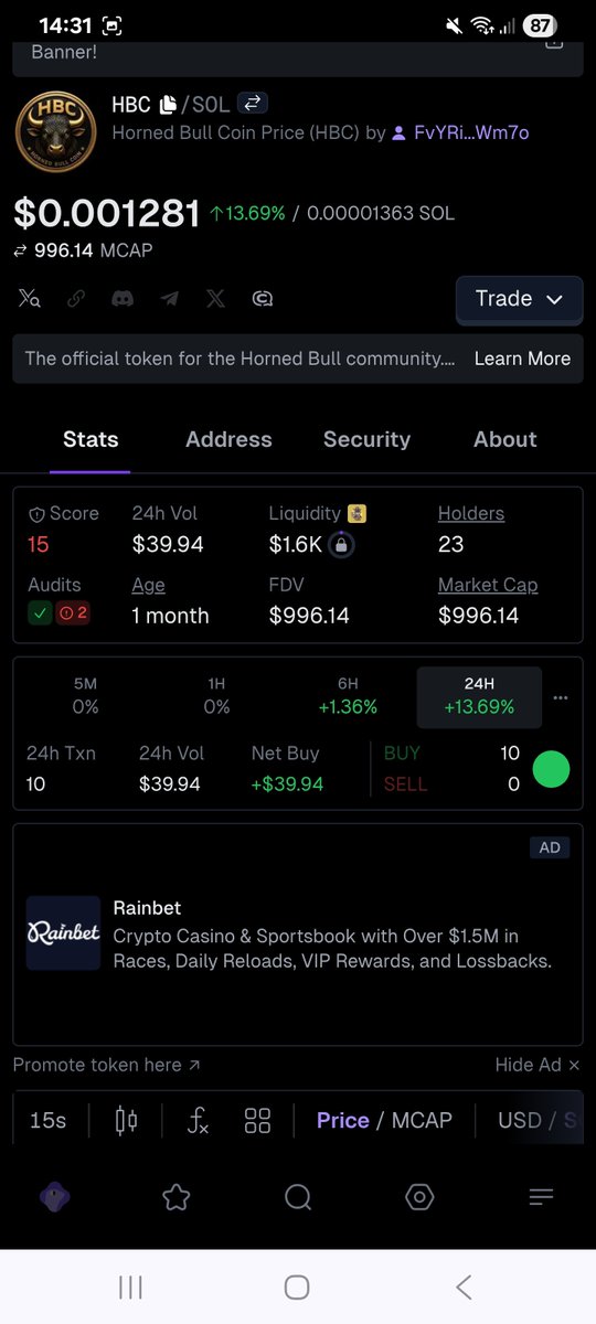 HornedBullCoin's tweet photo. https://t.co/O0gSLtPdHw https://t.co/yvWa7YfnH5