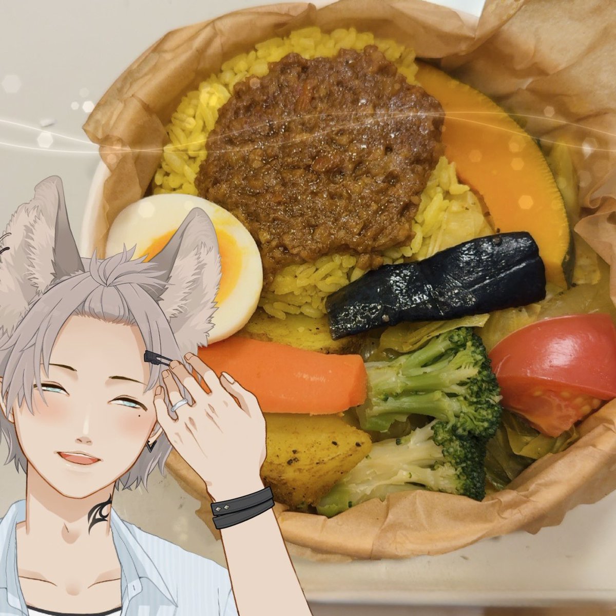 sei_melon's tweet photo. 🥦🥕🥔🍛🥄U •́ .̫ •̀ U低カロリーなのに
お腹いっぱい食べられて美味しいセブンの
せいろ風お弁当売ってると選んじゃう♡
カレーversionはこの後かけるドレッシングもとても美味しい✨ https://t.co/oRdVDKN0wJ