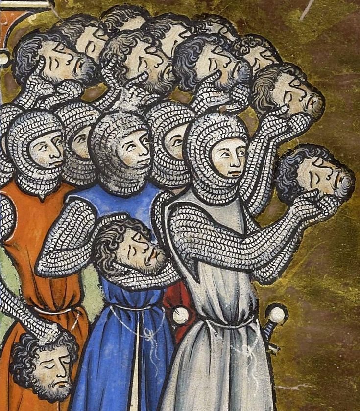 syed82560's tweet photo. Weird medieval Head. https://t.co/UYbnFfxgSp