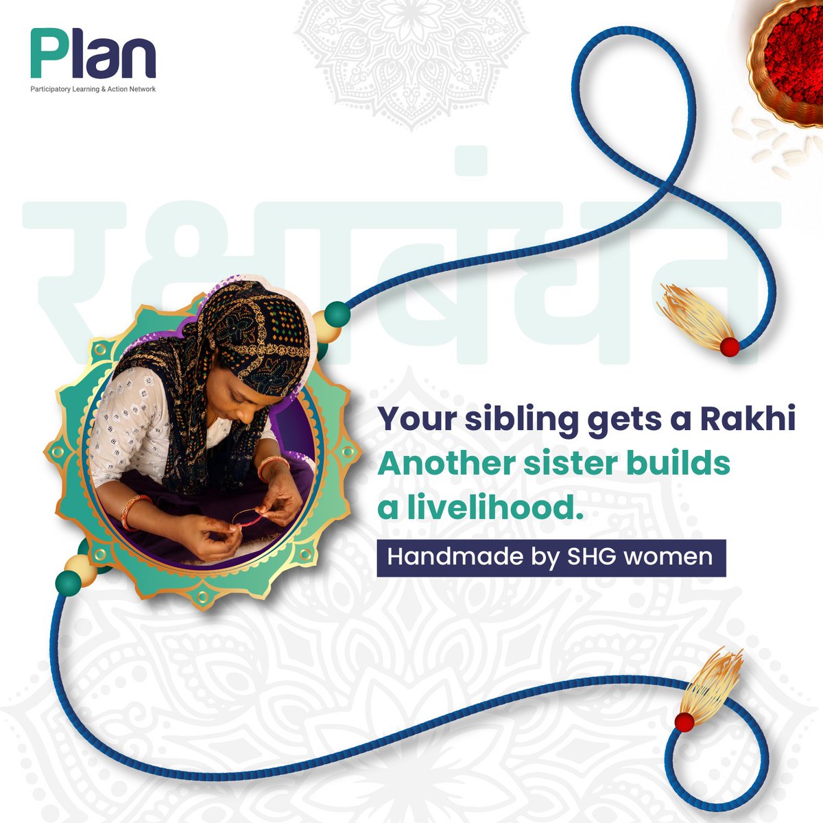 plan_foundation's tweet photo. Make this Raksha Bandhan count.

Choose handmade rakhis made by SHG women and support their livelihoods with your purchase.

Want to bring her craft home? To place your order, contact us at +91 90218 20550

#PLANFoundation #SHG #MakeThisRakshaBandhanCount https://t.co/IFCuVVMCRg