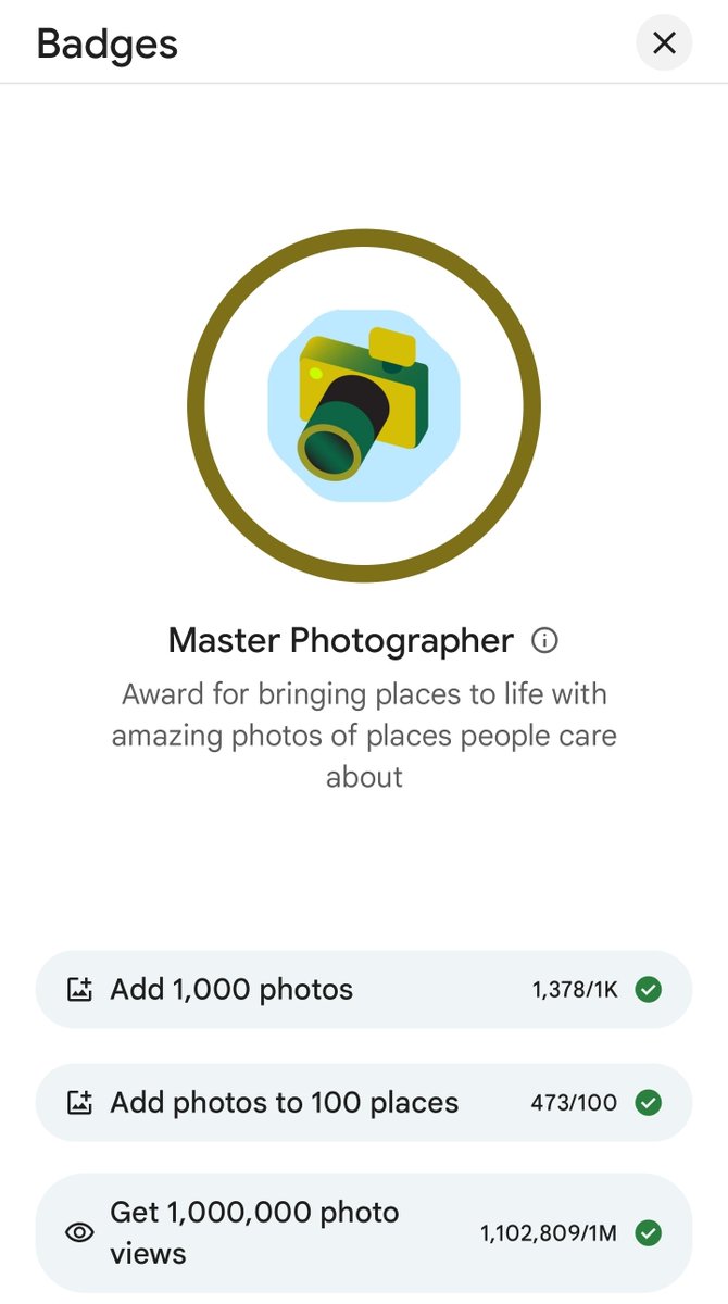 TraceXIII's tweet photo. Google has officially dubbed me a Master Photographer. Effective immediately, I will no longer be taking criticism from anyone below the rank of Associate Photographer. Ask me anything. https://t.co/Vm9zHDazma