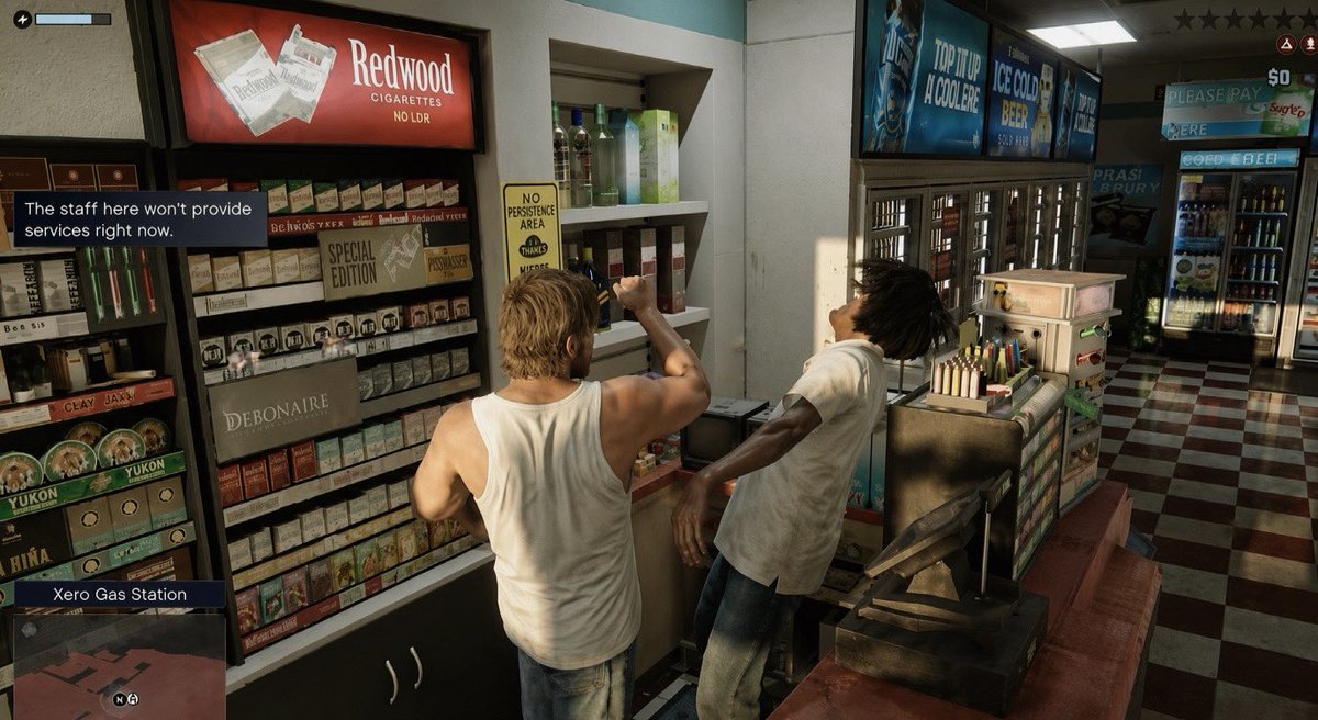 tuuslice's tweet photo. The gas station and club gameplay just dropped… https://t.co/8n7rxCJQ0i