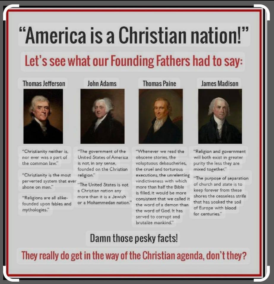 chrissexybeast1's tweet photo. @JakeLang AMERICA IS NOT A CHRISTIAN COUNTRY YOU DUMBFUCK!!!! YOU SHOULD BE FIRED FROM YOUR JOB, CHARGED WITH A HATE CRIME AND JAILED FOR TEARING UP THE QURAN.  IF YOU WANT TO LIVE UNDER RELIGIOUS RULE THEN MOVE TO IRAN, OTHER WISE SHUT THE FUCK UP!!!!! https://t.co/L2ki5tpdTZ