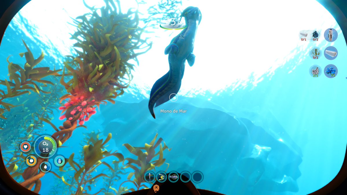 SVariocolor's tweet photo. Nunca jugué a un Subnautica y me aventuré con el Below Zero y en las primeras 4 horas de juego un Celicherate destruyó por completo mi primer Seatruck atacándolo 2 veces seguidas. 😭 #XboxseriesS #SubnauticaBelowZero https://t.co/TfTYrp8bFK