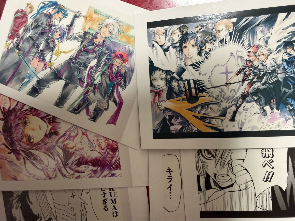 raaaaai0_0's tweet photo. アニメイト寄ったついでに買った
Dグレのグッズは基本原画だからとても良い！ラインナップもだいぶ増えてきた
漫画集めて読みたい！ https://t.co/V09OBe1tOH