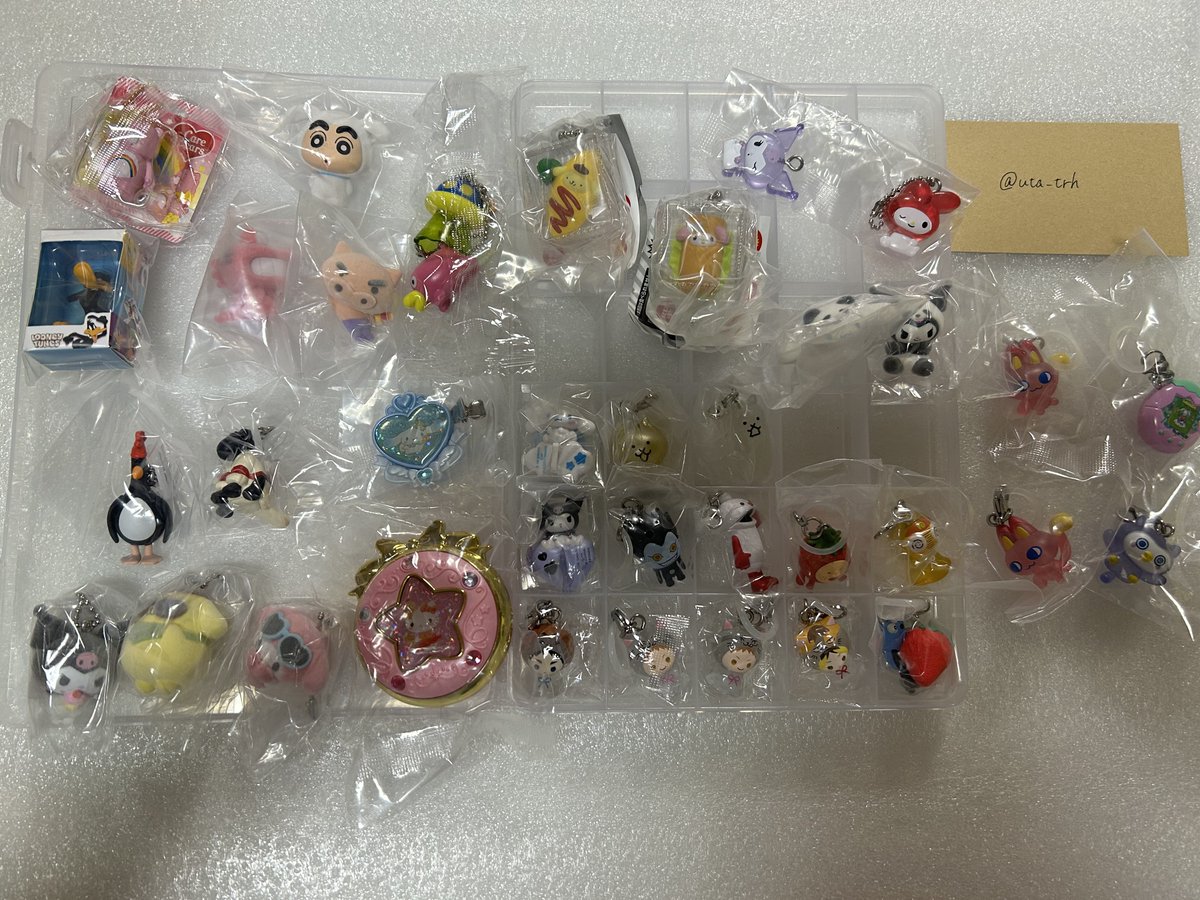 uta_trh's tweet photo. 【交換】たまごっち サンリオ めじるしアクセサリー

【譲】
画像のもの

【求】
くちぱっちめじるしアクセサリー
ポチャッコ、キキララめじるしアクセサリー

郵送または都内手渡し希望
お気軽にお声かけください🙇‍♀️ https://t.co/MR6fvskmmC