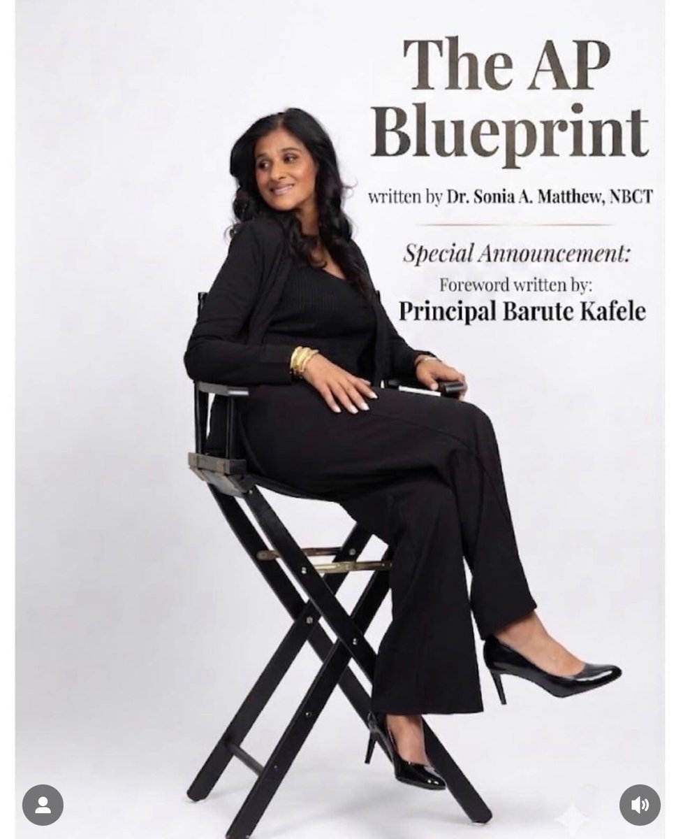 ChipBaker19's tweet photo. Dr. Sonia A. Matthew- TSC Hangout and Highlight

https://t.co/F88pIisXw6

Dr. Sonia A. Matthew is an accomplished educator, nationally recognized leader, author, and practicing assistant principal with 27 years in education. @youthdoctor @theapblueprint

#drsoniamatthew #gogetit https://t.co/rLOMb1vyKx