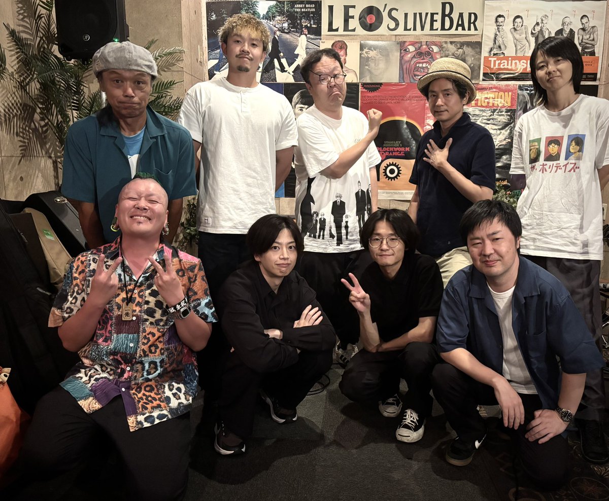 LeosLivebar's tweet photo. 本日のイベントは

えんさん
久保寺優
Ryushin
ネモトリョウタ
ダダ(ザ・パイロッツ)
プチ・ホリデイズ
仲田涼我(THE SQUID OLDMEN)
geru

8組でお届けしました🎉

ご来場、投げ銭ご協力頂きましてありがとうございます🙇

#おつかレオズ https://t.co/TfjNWvnzb9