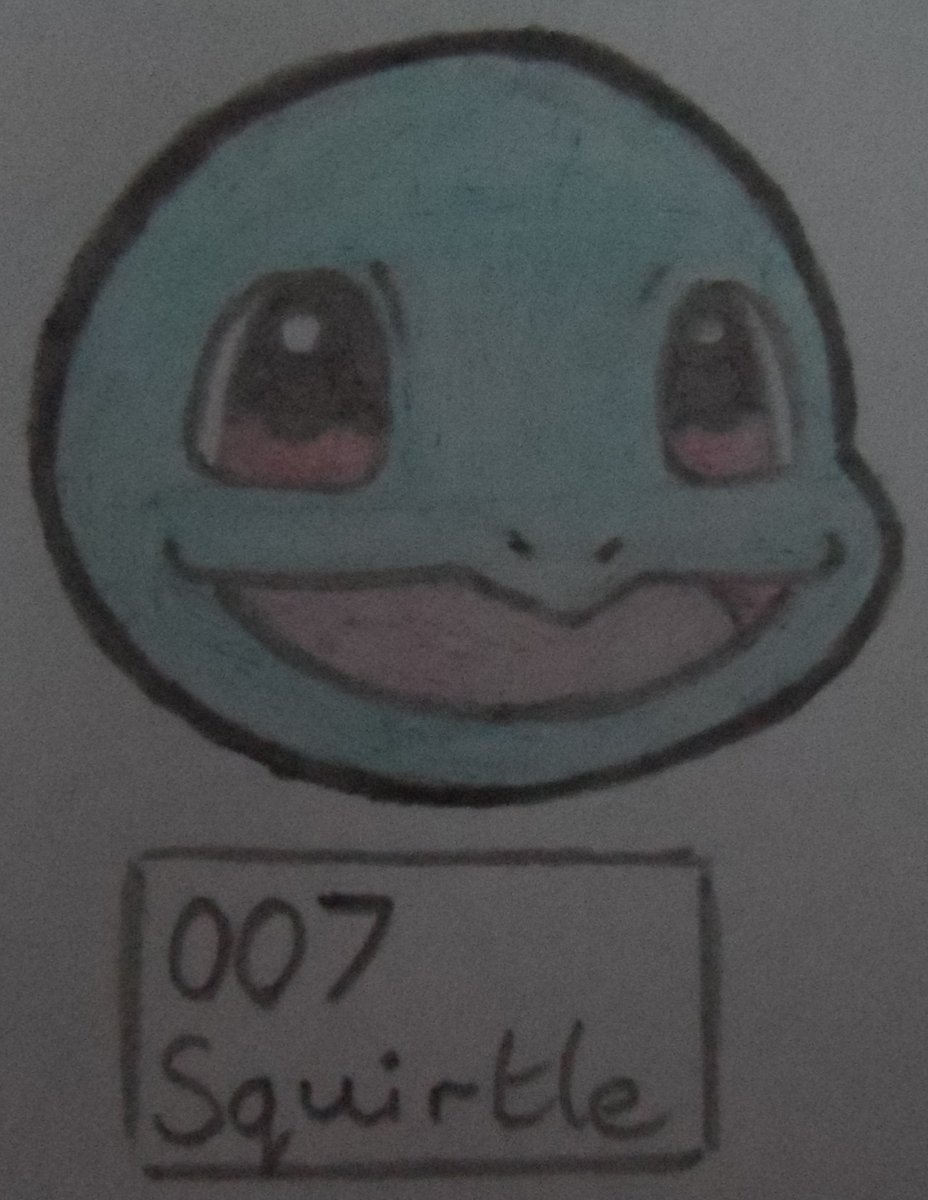 Ms_Yuuki_'s tweet photo. Daily Pokemon drawing - Day 1330
Squirtle 007 (Shuffle) https://t.co/A5KSAOx1gP