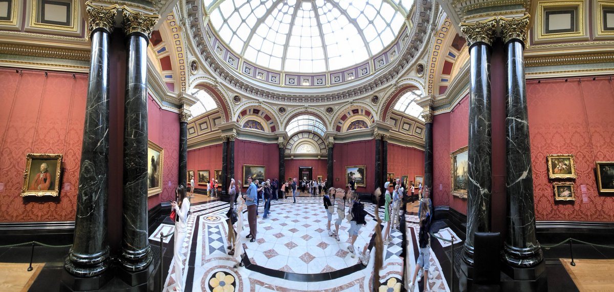 DaszkoSteve's tweet photo. More Samsung panoramic images from yesterday at The National Gallery. https://t.co/jzwbfZyfLY
