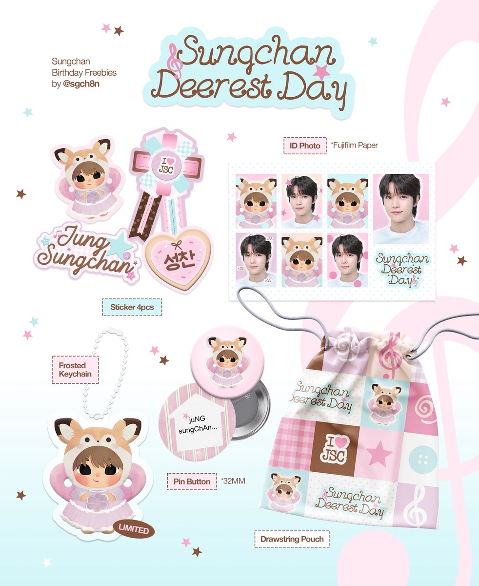 sgch8n's tweet photo. pls help rt  🦌ִֶָ🪽

:¨ ·.· ¨:⠀
`· .Sungchan Deerest Day! 

freebies birthday Sungchan by @sgch8n  

♡ྀི date : 22 Aug - 8 Sept 2026
♡ྀི co oren 9.9 Sept
♡ྀི link : https://t.co/N1OfJ6bvwa https://t.co/djM5C9TJQk
