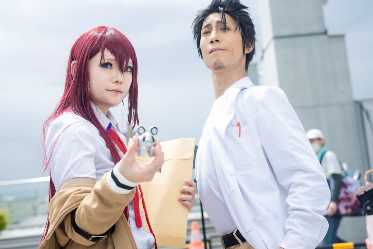 YaNi_TaKo's tweet photo. 【steins;gate】【Cosplay】

メタルうーぱ

岡部倫太郎(鳳凰院凶真):@kyu0tan
📸:@pon_yuuya さん
#C108 #c108_cosㅤㅤㅤ 
#C108コスプレㅤㅤㅤ https://t.co/pVrxl8podR