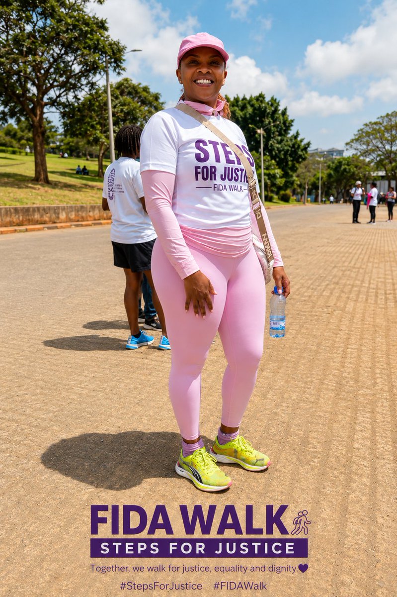 kilonzoNice's tweet photo. Walking with purpose. 💜

FIDA Walk — Steps for Justice.
Every step counts in the journey towards justice, equality and dignity. 👟⚖️

#StepsForJustice #FIDAWalk https://t.co/4jZDBqDD7H