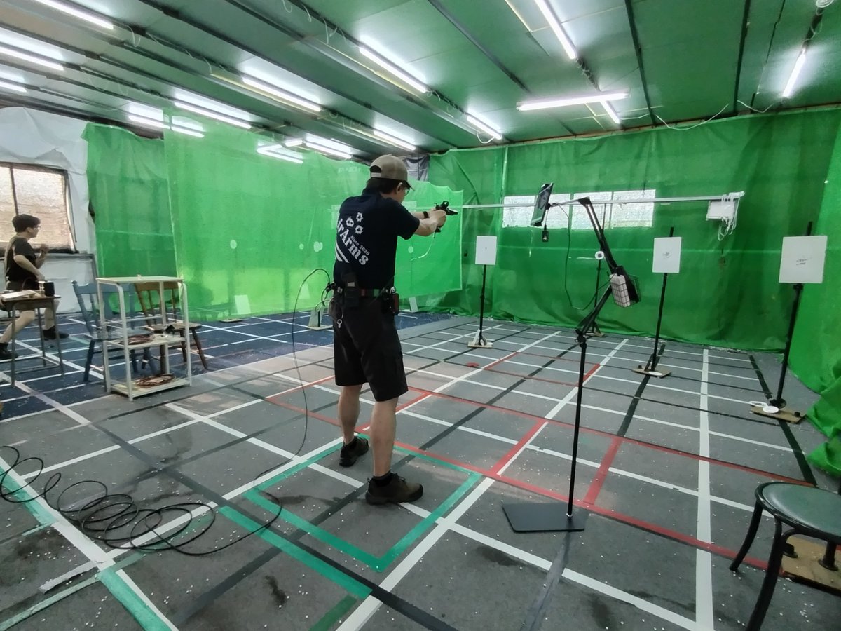 SR_AirArms's tweet photo. JSC本戦まであと1週間🔥

本番を意識して、最後の追い込み練習💪
スピードだけでなく、精度と安定感もしっかり確認。

残り1週間、できることをしっかりやって本戦に挑みます！

#JSC
#JapanSteelChallenge
#シューティング
#AirArms
#スピードシューティング
#サバゲ https://t.co/fgOeZR3qgC