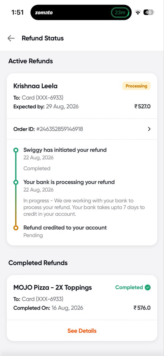 AshishPoal's tweet photo. @Swiggy the worst food ordering app. Any special occasion or any urgent food order that you want, you should go ahead and order with swiggy. They will surely ruin it. Firstly they will make you wait and the order will never come. You keep following up. https://t.co/RARwrOtG9C