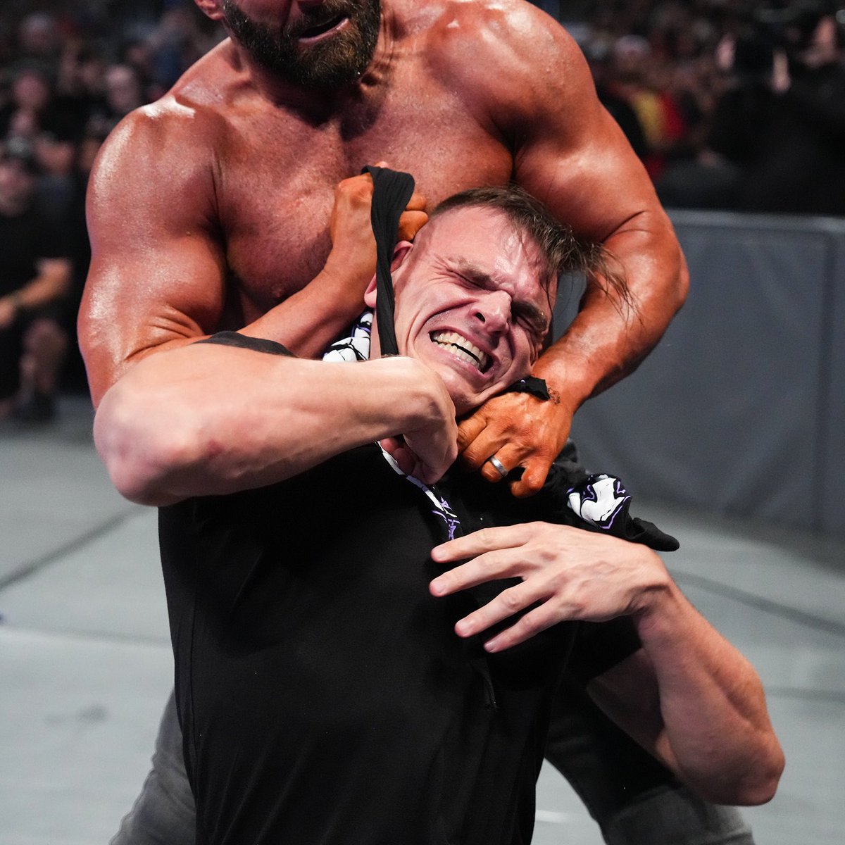 AlwayzReadyUp's tweet photo. Look… I’m not gonna sit here and pretend I had him beat. Gunther is a monster. He’s one of the toughest dudes on this roster. He made me tap. Fair enough. But don’t you ever think for one second that I’m gonna stand there and watch somebody talk to a woman like that. https://t.co/txLVNX4v4u