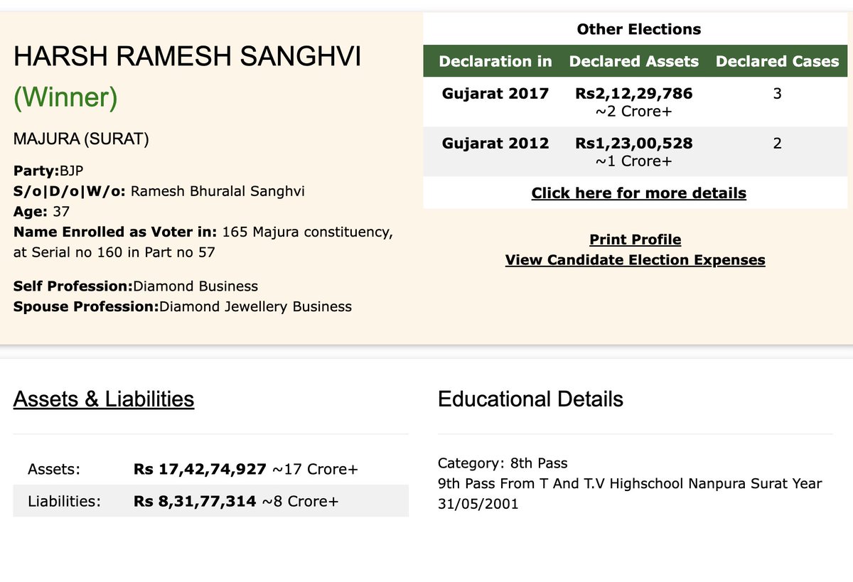 CeterisParish's tweet photo. 9th fail Harsh Sanghavi us deputy CM of #Gujarat

Modi is an illiterate who promotes the lowest IQ morons

You can NOT even apply for most govt jobs in India without finishing school

And here is this moron @sanghaviharsh sitting deputy CM of Gujarat 

Shame... https://t.co/cPpoBBwqwj