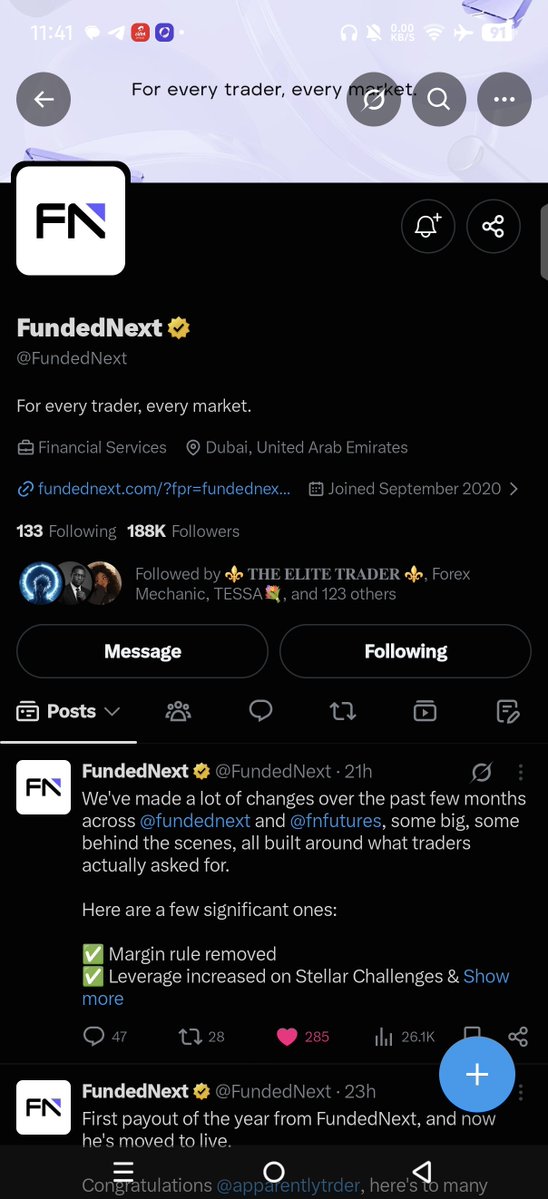 simbacfx's tweet photo. @Marwan_fx01 @FundedNext @Flynnn_FN @Galib_FN I love the 15% profit share from the challenge phases.
@xauusdhunter2 @symply_simi02 
Completed all tasks and provided screenshots. https://t.co/qGhZrXUxp7