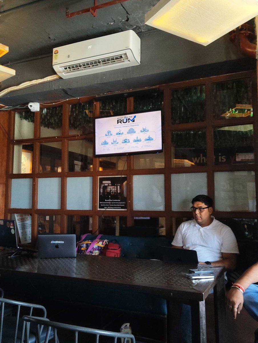 Vaibhav_SOCLLY's tweet photo. I am #ReadyForTheRun 🏃

Just plugged into India's #AI &amp; #Web3 Preparedness Circuit at its Launch Party in Gurgaon. Prepping for the next Bull Run, not chasing it!

#GetReady @goinfini3 @Shaanush @raajeevanand https://t.co/Ld0KUec4rO